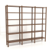 3d model Rack (1800х300х1600, wood brown light) - preview