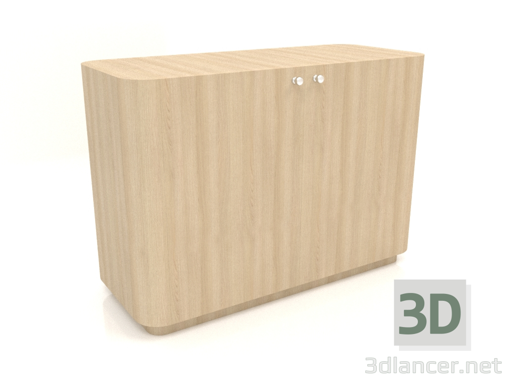 3d модель Тумба TM 031 (1060x450x750, wood white) – превью