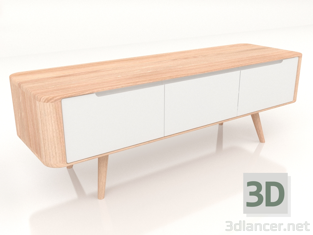 modello 3D Armadio Ena 135X42 - anteprima