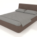 Modelo 3d Cama de casal Picea 1600 (marrom) - preview