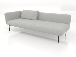 End sofa module 225 left (option 1)