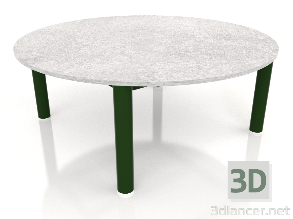 3D Modell Couchtisch D 90 (Flaschengrün, DEKTON Kreta) - Vorschau