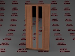 Wardrobe 4-door