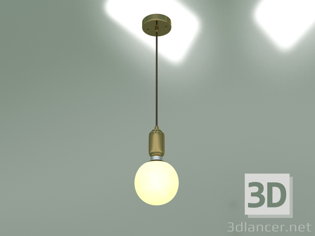 3d model Pendant lamp Bubble 50151-1 (gold) - preview