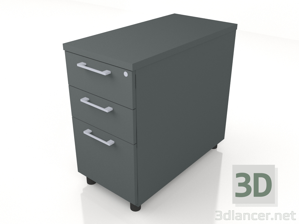 3D Modell Standfuß Standard KDT73 (402x800x740) - Vorschau