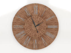 Horloge murale TWINKLE (bronze)