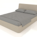 3D Modell Doppelbett Picea 1600 (beige) - Vorschau