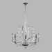 modello 3D Lampadario MD10802-12A Venezia, 12 set, cromo - anteprima