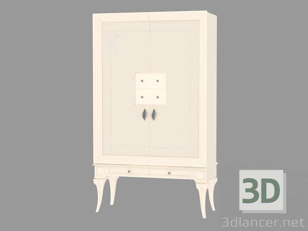 modèle 3D Armoire MOBTOD2LF - preview