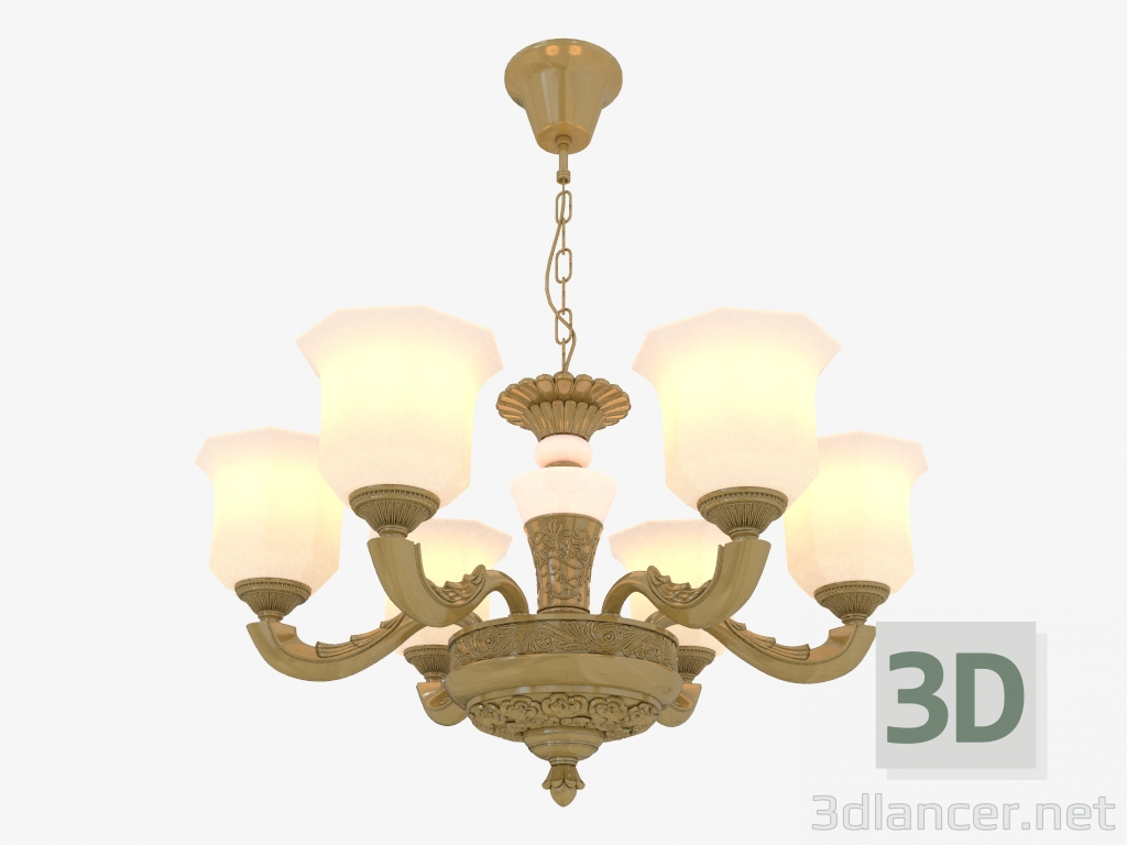 3d model Fixture (Chandelier) Merano (3997 6) - preview