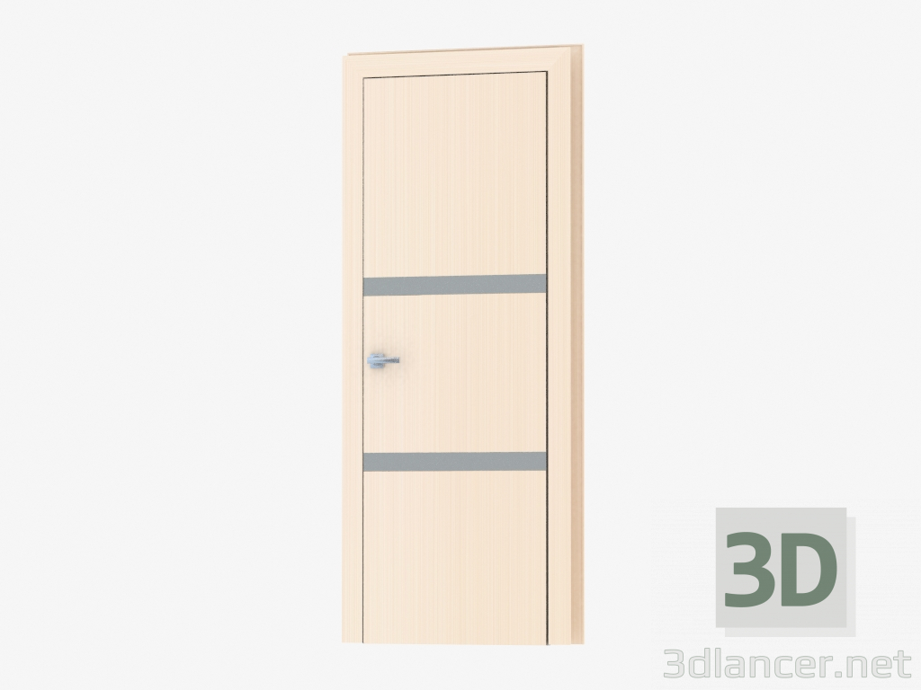 3d model Puerta de interroom (17.30 tapete de plata) - vista previa