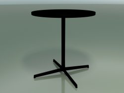 Round table 5513, 5533 (H 74 - Ø 69 cm, Black, V39)