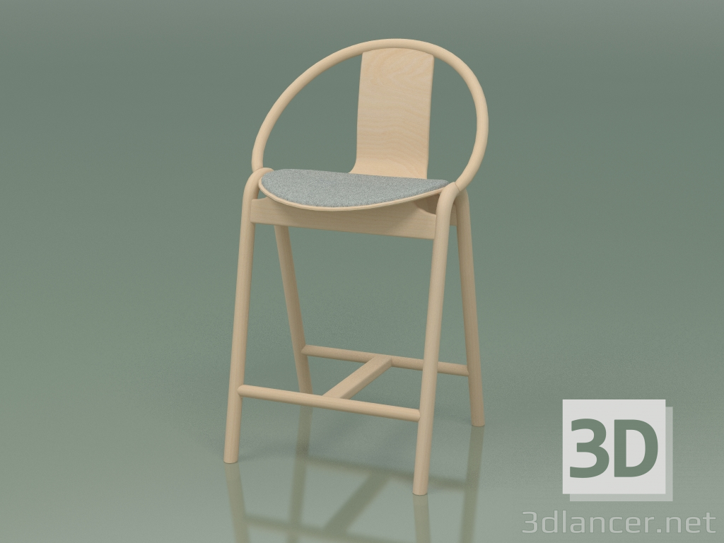 modèle 3D Tabouret de bar Again (313-006-inférieur) - preview