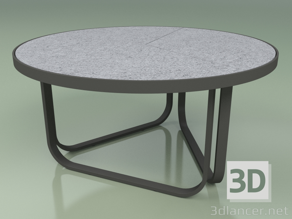 3d model Coffee table 009 (Metal Smoke, Gres Fog) - preview