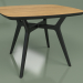 Modelo 3d Mesa de jantar Lars Oak (preta, 1000x1000) - preview