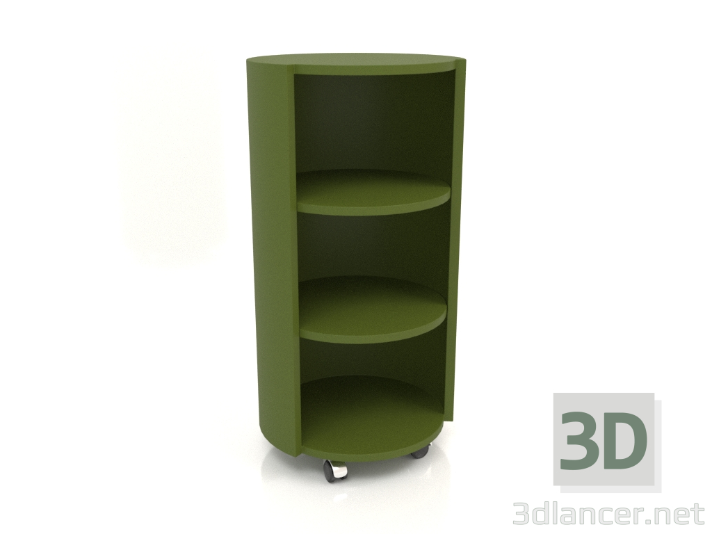 modello 3D Cremagliera su ruote TM 09 (P=503х981, verde) - anteprima