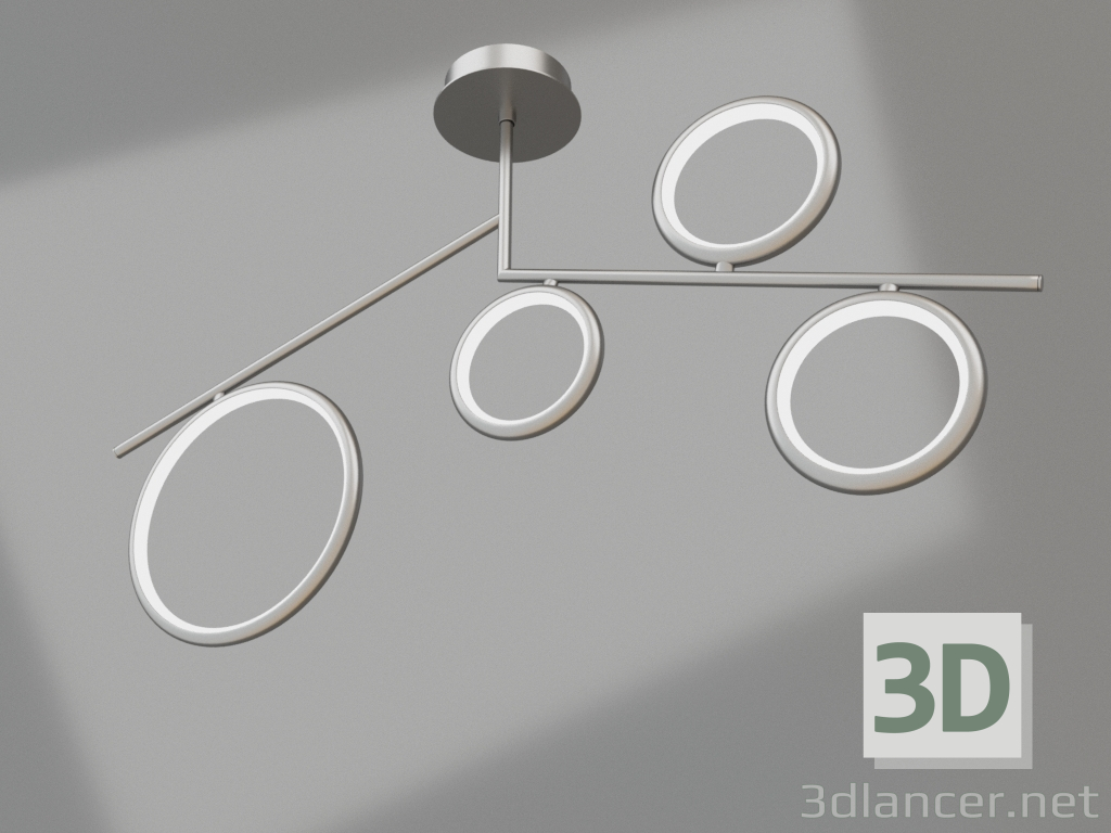 Modelo 3d lustre de teto (6590) - preview