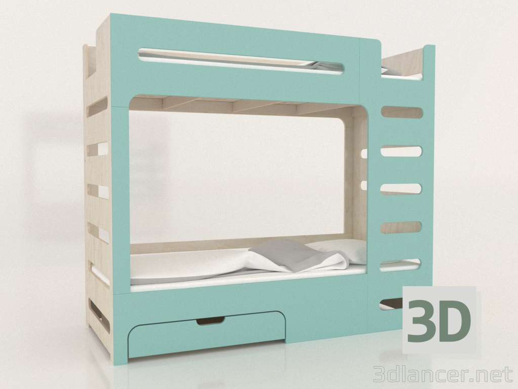 modello 3D Letto a castello MOVE ER (UTMER2) - anteprima