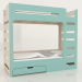 3d model Bunk bed MOVE ER (UTMER2) - preview