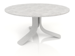 Table basse Ø80 (Gris agate, DEKTON Kreta)