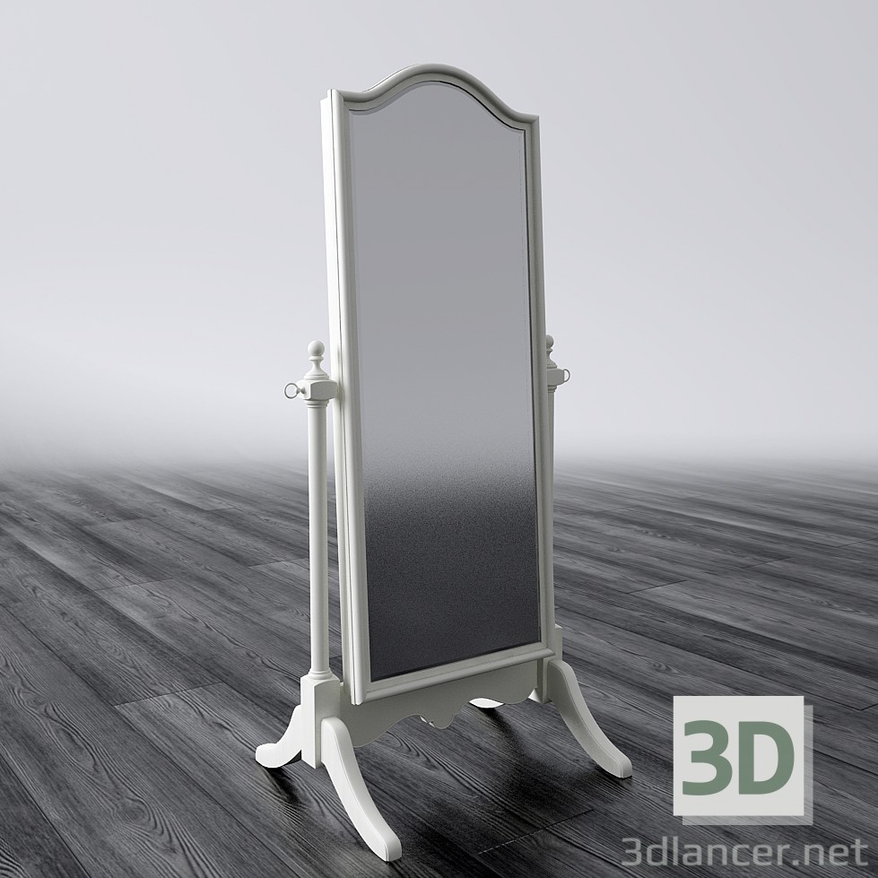 modèle 3D Miroir - preview