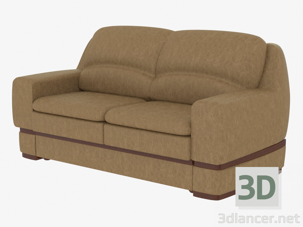 3d model Sofa with a bed - preview