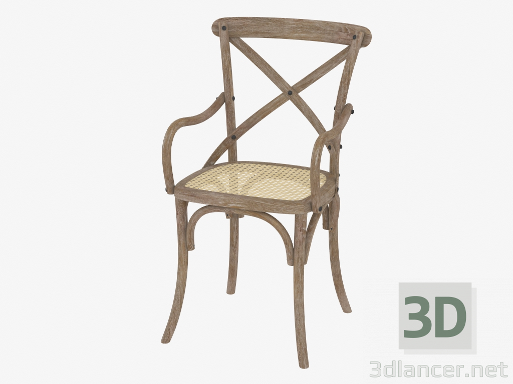 3d модель Стілець обідній з підлокітниками FARMHOUSE ARM CHAIR (8827.0202) – превью