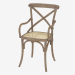 3d модель Стул обеденный с подлокотниками FARMHOUSE ARM CHAIR (8827.0202) – превью