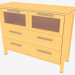 3d model Chest of drawers (7230-41) - preview