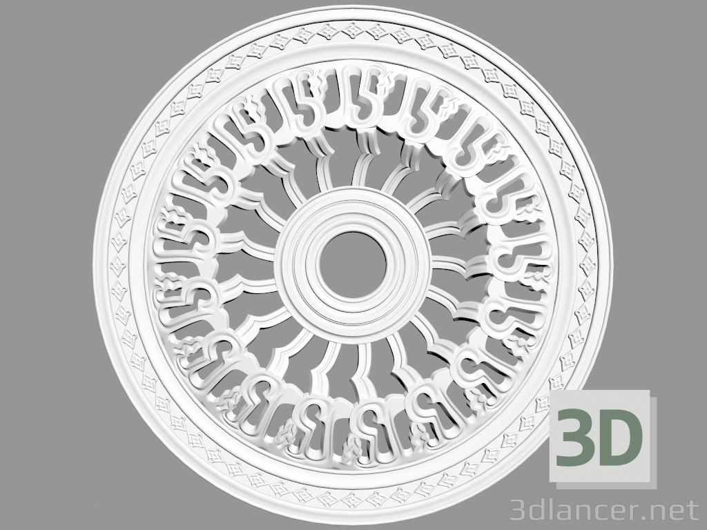 3D Modell Deckenauslass (P53) - Vorschau