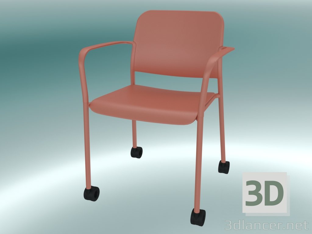 3d model Conference Chair (522HC 2P) - preview