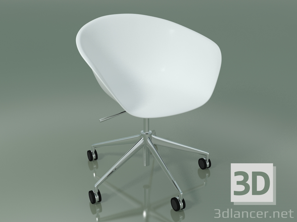 modello 3D Sedia 4209 (5 ruote, girevole, PP0001) - anteprima