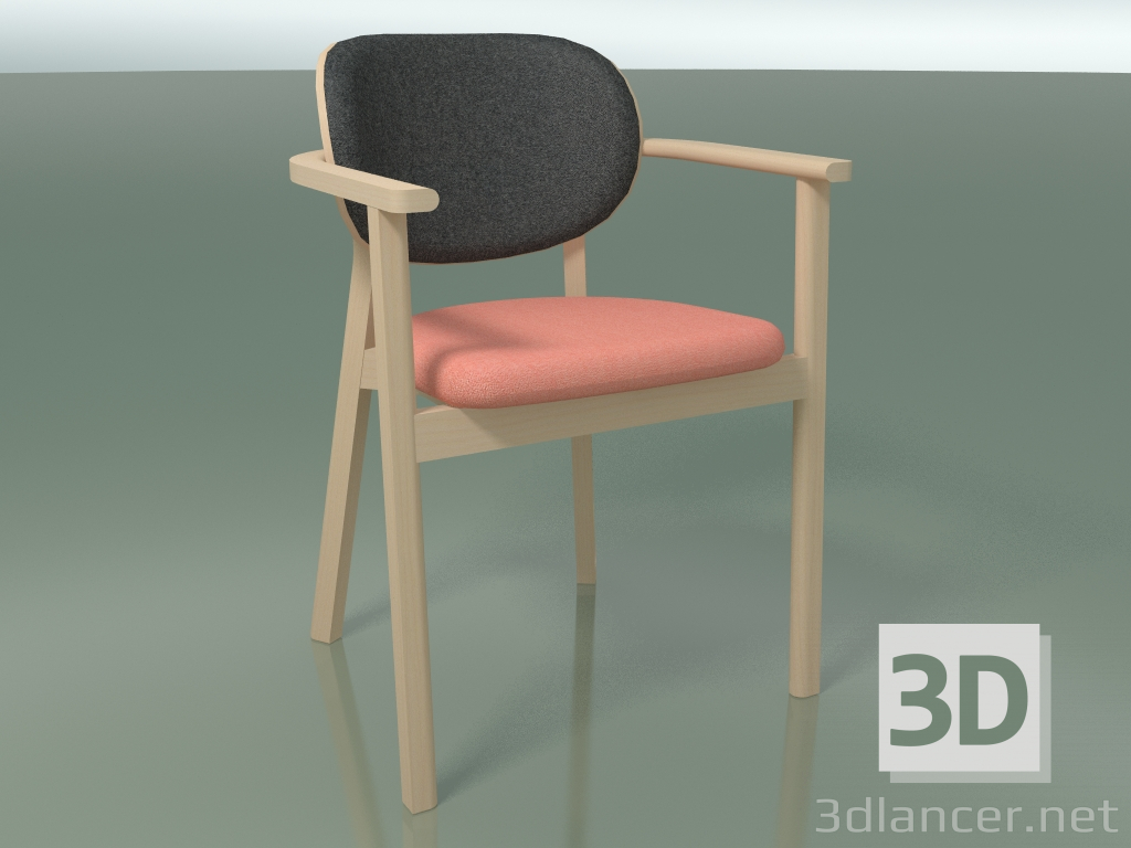 3d model Silla de comedor Santiago 02 (323-239) - vista previa