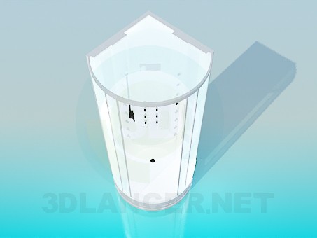 3d model Shower with - preview