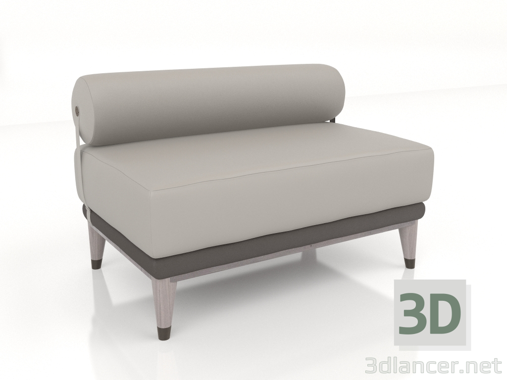 modello 3D Panca (B109) - anteprima