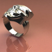 3d model Anillo de Guy Fawkes - vista previa