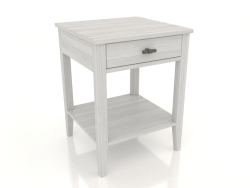 Bedside table STAND (white RAL 9010)