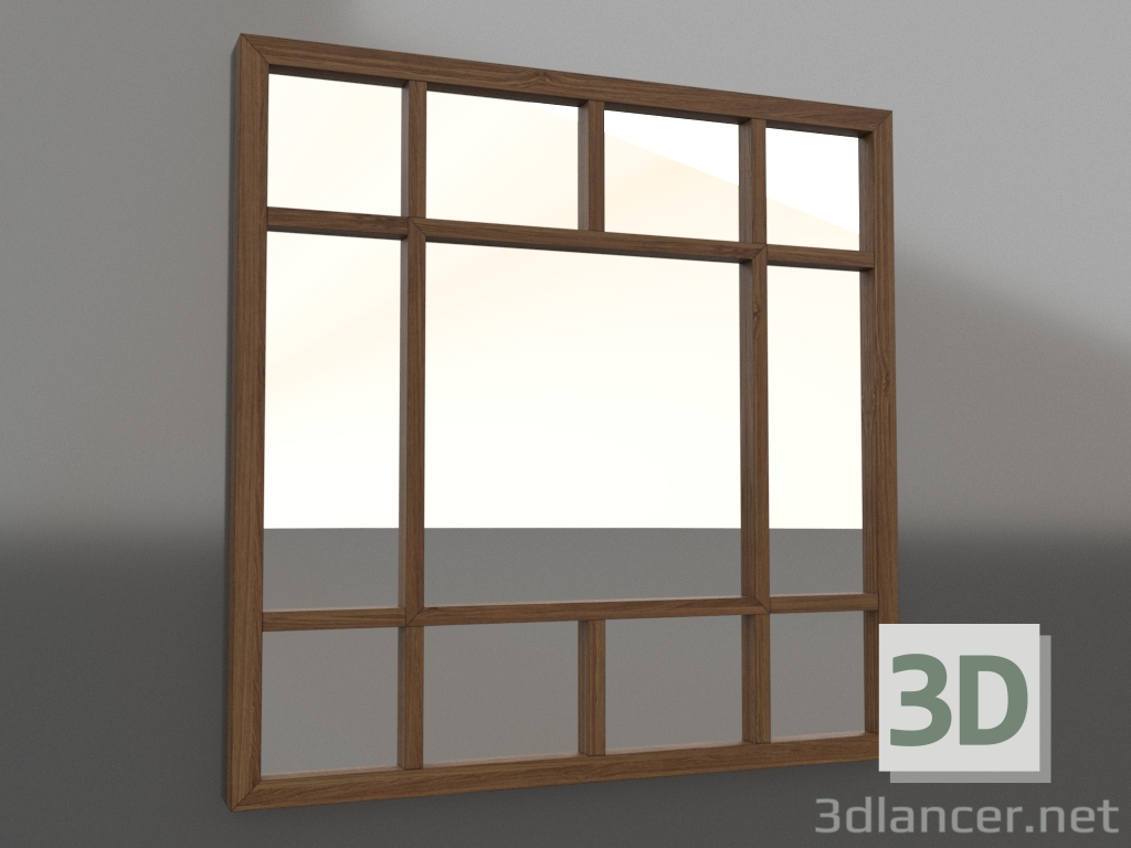 3d model Espejo 1 (nogal claro) - vista previa 3d model Espejo 1 (nogal claro) - vista previa