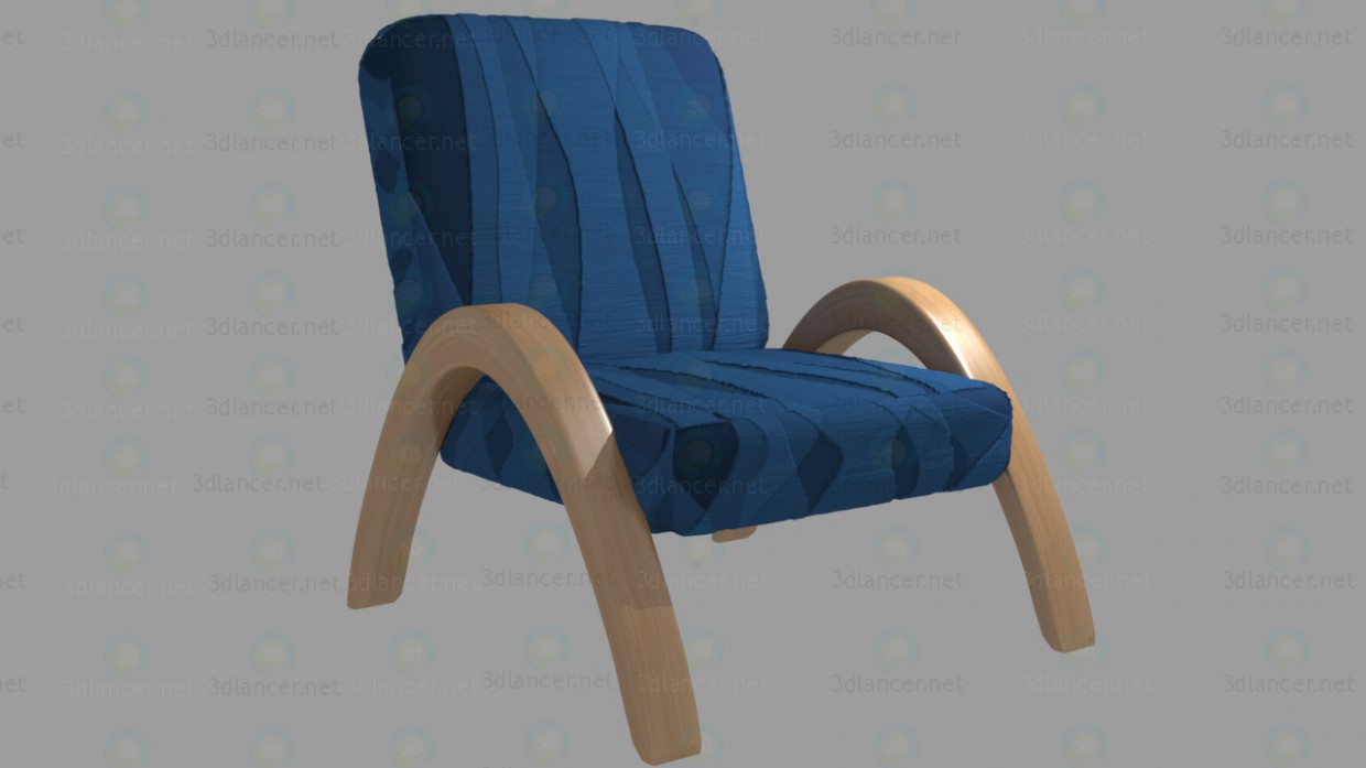 3d model Silla - vista previa