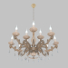 3d model Chandelier Favorite Porchelano (1090-12P) - preview