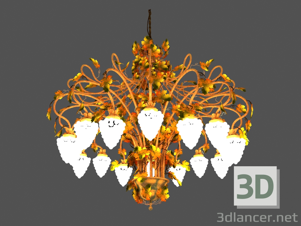 Modelo 3d Lustre (art. 5092) - preview