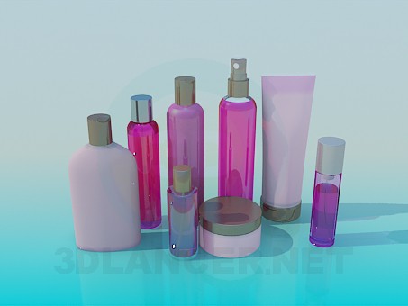 3d model Cosméticos - vista previa