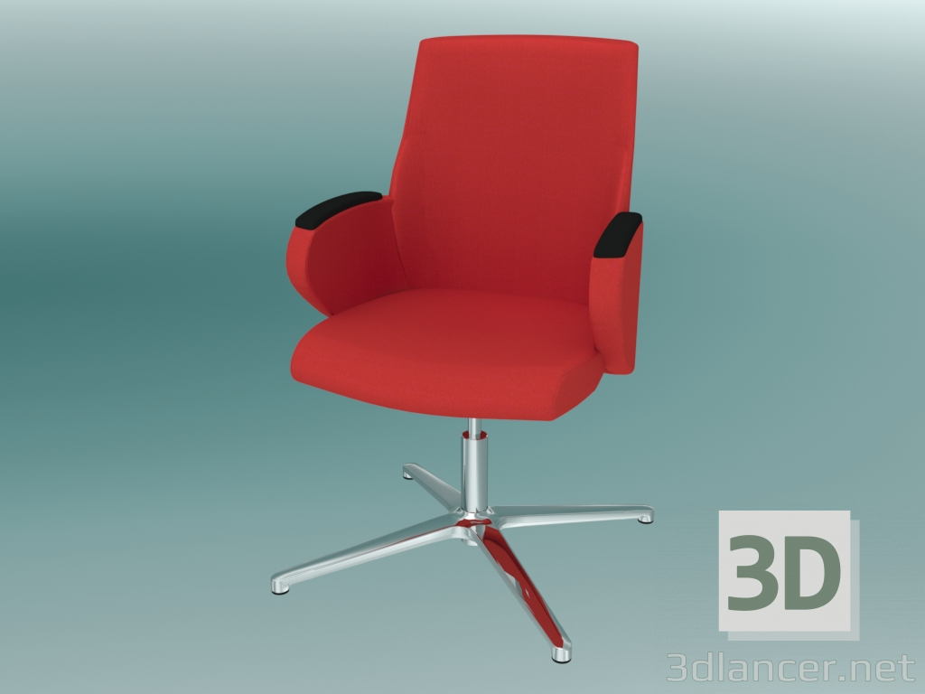 3d model Conference armchair (20F) - preview