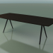 Modelo 3d Mesa em forma de sabão 5434 (H 74 - 100x240 cm, pernas 150 °, folheada L21 wenge, V44) - preview