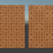 3d model Wooden 3d panels - preview