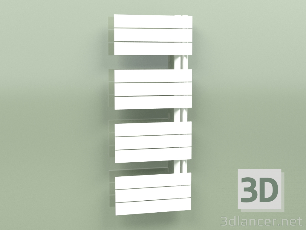 3d model Heated towel rail - Elato (1130 x 450, RAL - 9016) - preview