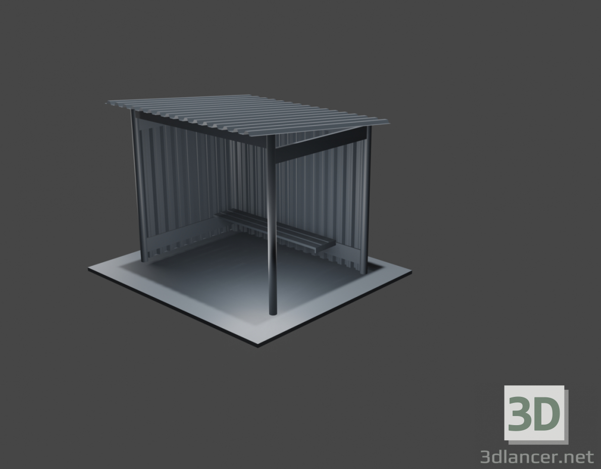 3d model parar - vista previa