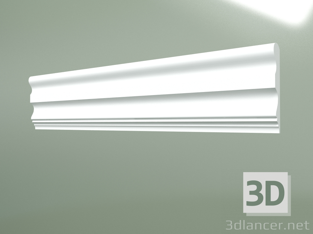 3d model Plaster molding MT138 - preview