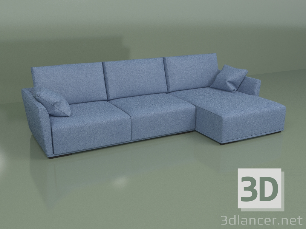 3d model Sofá rinconera Carisma - vista previa