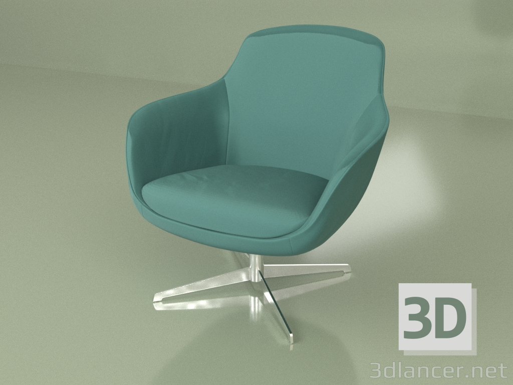 modèle 3D Fauteuil Grace I - preview